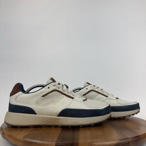 Mens Cole Haan Grand Crosscourt Downtown Ivory Leather Casual Sneakers Size 11 M